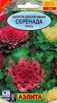 Семена капуста декоративная Серенада, Аэлита: фото