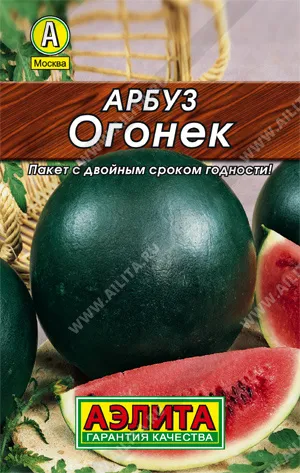 Семена арбуз Огонек, Аэлита: фото