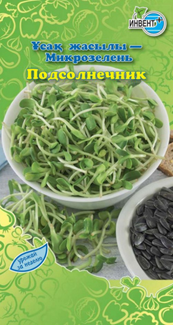 Микрозелень Подсолнечник, ИНВЕНТ+: фото