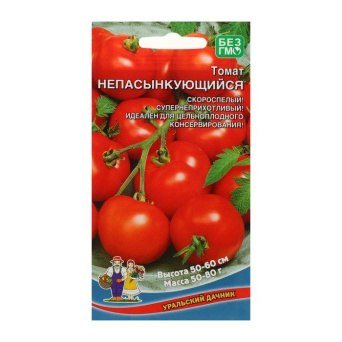 Семена томат Непасынкующийся скороспелый, Уральский Дачник: фото