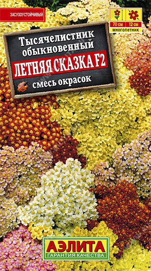 Семена тысячелистник Летняя Сказка F2 смесь, Аэлита: фото