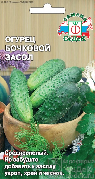 Семена огурец Бочковой Засол, Седек: фото