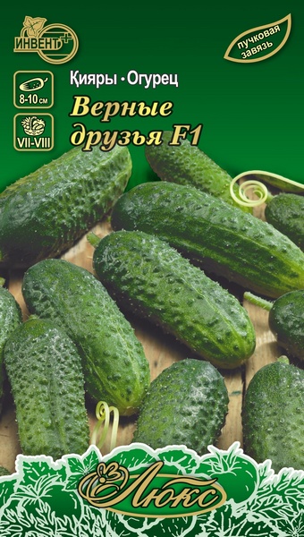 Огурец Верные друзья F1 (серия ЛЮКС), ИНВЕНТ+: фото