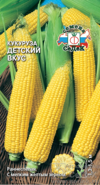 Семена кукуруза Детский Вкус, Седек: фото