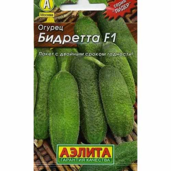 Семена огурец Бидретта F1, Аэлита: фото