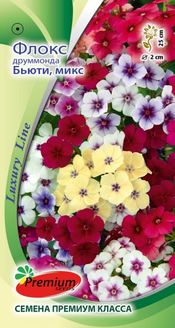 Семена флокс Бьюти микс, Premium seeds: фото