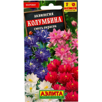 Семена аквилегия Колумбина, смесь, Аэлита: фото