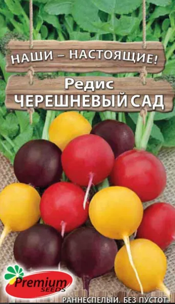 Семена редис Черешневый сад, Premium Seeds: фото