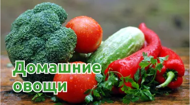 Домашние овощи